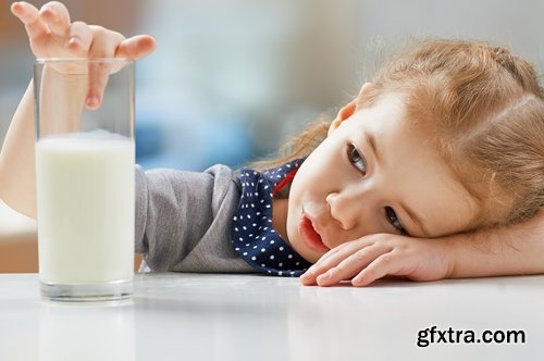 Collection of baby child drinking milk healthy eating 25 HQ Jpeg