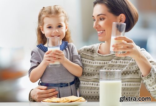 Collection of baby child drinking milk healthy eating 25 HQ Jpeg