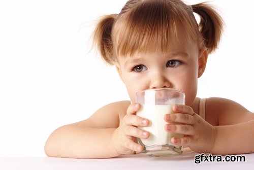 Collection of baby child drinking milk healthy eating 25 HQ Jpeg