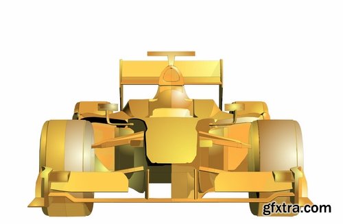 Collection of vector image Formula 1 car speed supercar 25 EPS