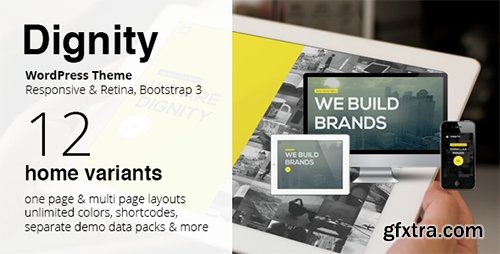 ThemeForest - DIGNITY v1.6 - WordPress One Page Responsive Portfolio - 6538685