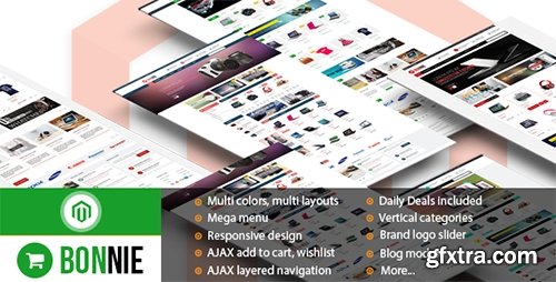 ThemeForest - Bonnie v1.0 - Premium Responsive Magento Theme - 9267675