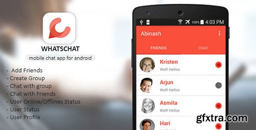 CodeCanyon - Whatschat v1.0 - Whatsapp clone - 14763395