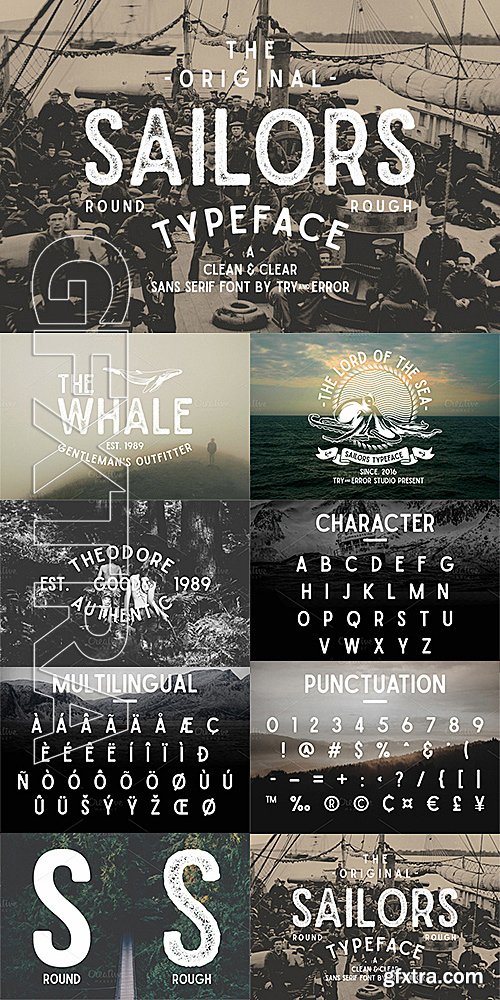 CM - Sailors Font Sailors