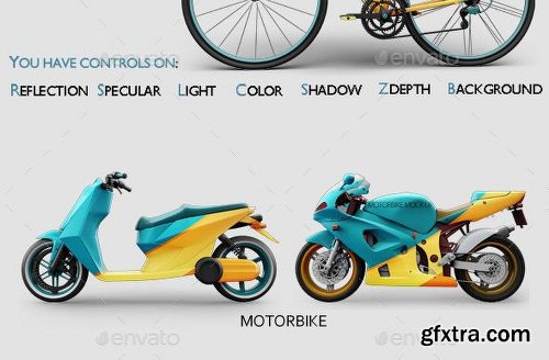 Graphicriver 18 Different Vehicle Mock Up 12645791