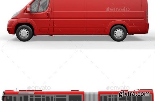 Graphicriver 18 Different Vehicle Mock Up 12645791