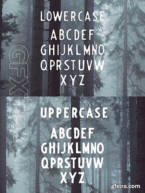 CM - Evergreen - Hand Drawn Typeface 539182