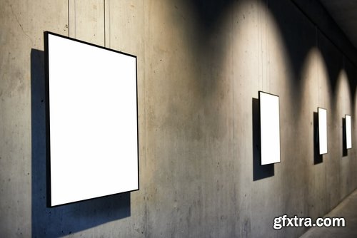 Collection art gallery showcase billboard frame 25 HQ Jpeg