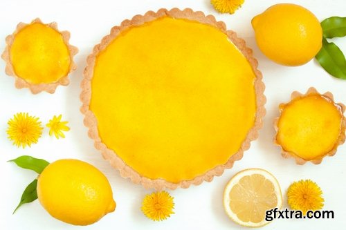 Collection of lemon cake pastry pie 25 HQ Jpeg