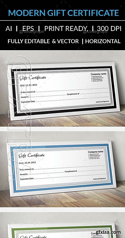 Clean Gift Certificate 5953