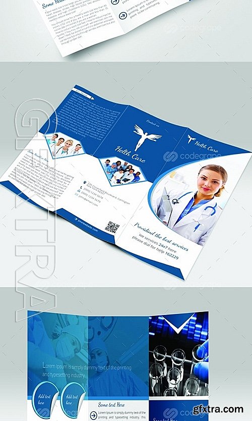 Health Care Tri-fold Brochure 6299