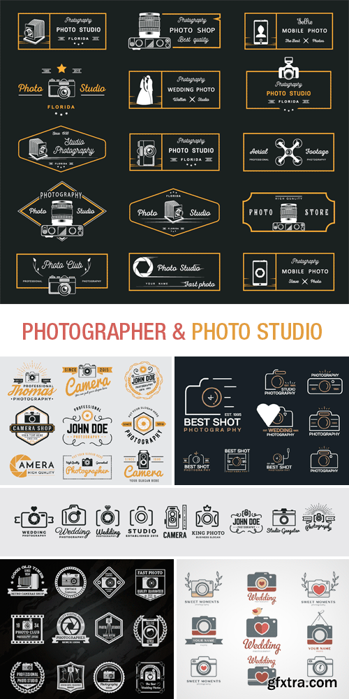 Amazing SS - Photographer & Photo Studio, 25xEPS