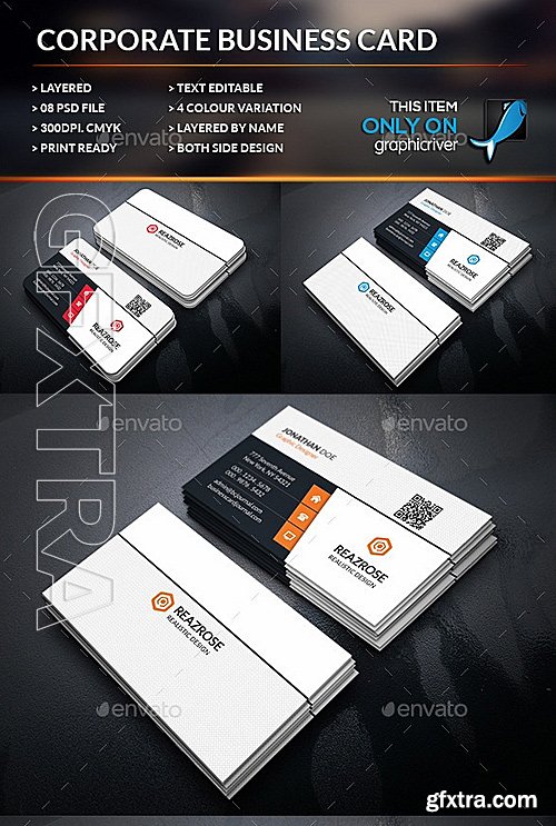 GraphicRiver - Creative Corporate Business Card 12326387