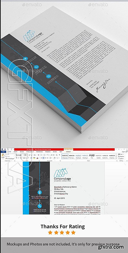 GraphicRiver - Letterhead 11000097