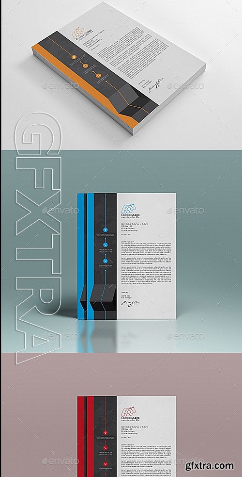 GraphicRiver - Letterhead 11000097