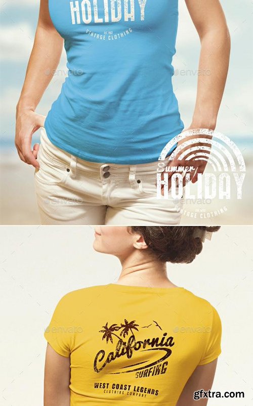 Graphicriver T-shirt Mock-up 10343883