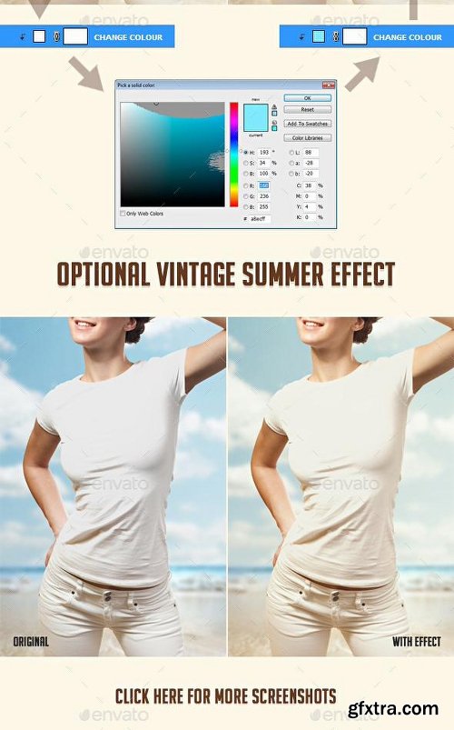 Graphicriver T-shirt Mock-up 10343883