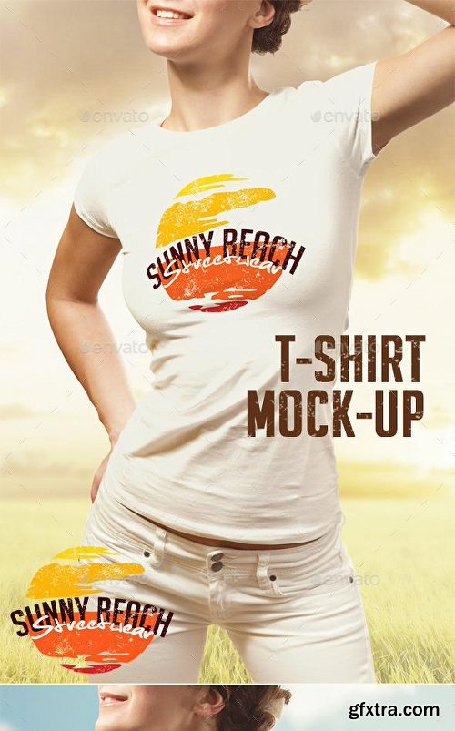 Graphicriver T-shirt Mock-up 10343883