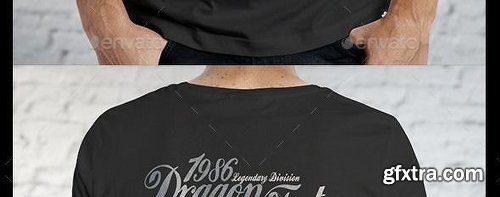 GraphicRiver Men T-Shirt Mockup T-shirts 10406278