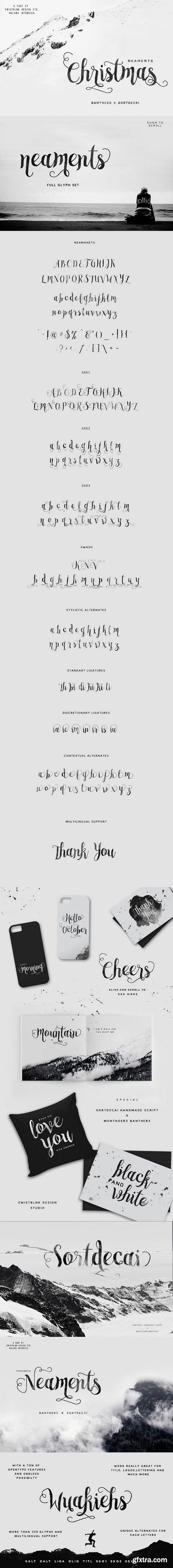 CM - Neaments Typeface 420251