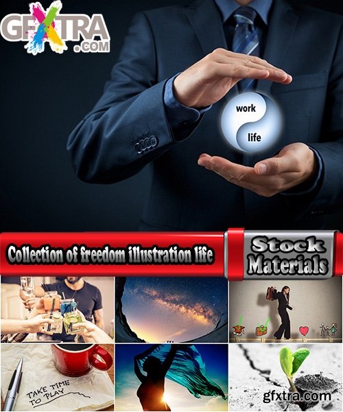 Collection of freedom illustration life business success harmony 25 HQ Jpeg