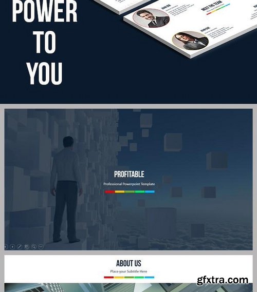 Graphicriver Profitable - Multipurpose Powerpoint Template 12736613