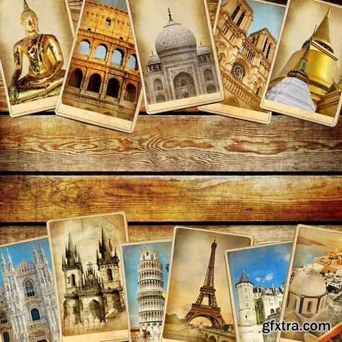 vintage travel collage 12X JPEG