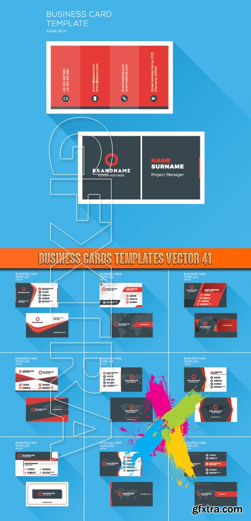 Business Cards Templates vector 41