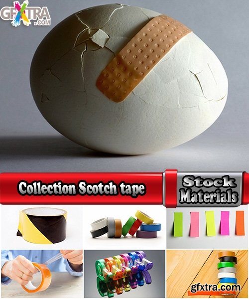 Collection Scotch tape adhesive tape 25 HQ Jpeg