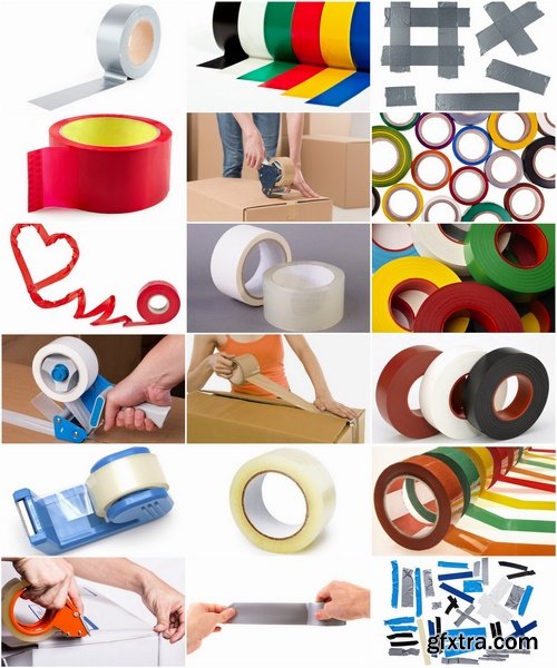 Collection Scotch tape adhesive tape 25 HQ Jpeg