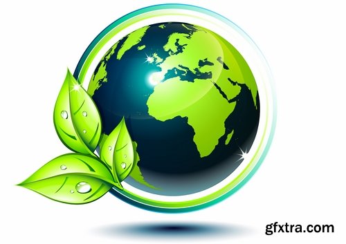 Collection of vector image earth planet Globe earth globe 25 EPS