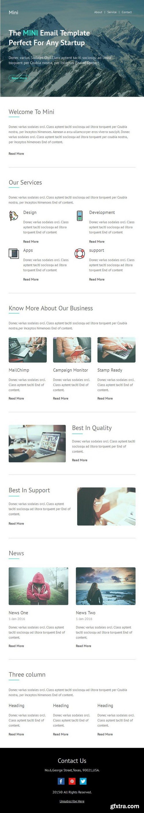 CM - 6 Email Templates Bundle-3 539134