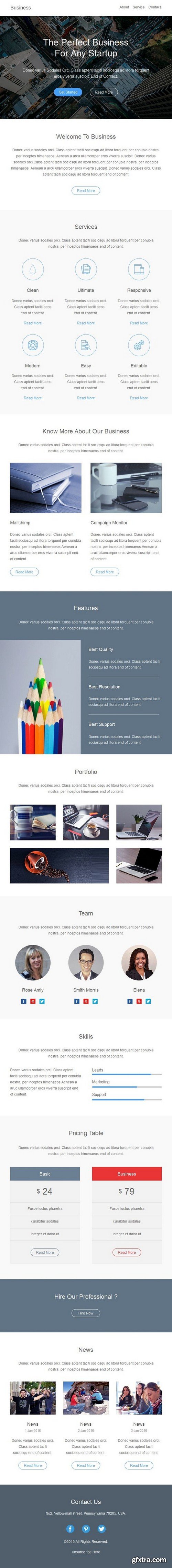 CM - 6 Email Templates Bundle-3 539134