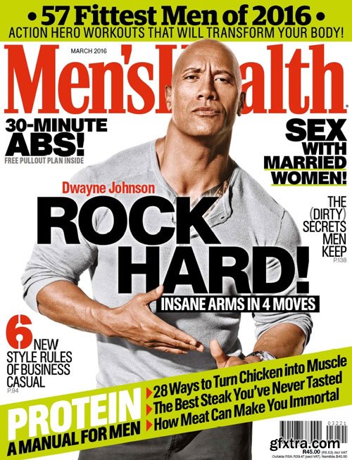 Men\'s Health South Africa - March 2016