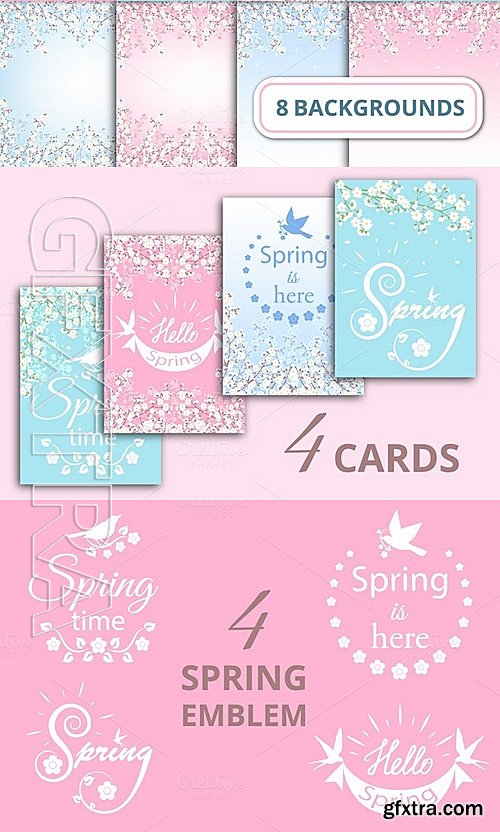 CM - Spring Bundle Blossoming Branches 521812