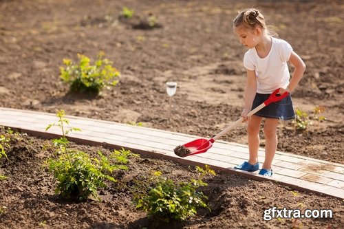 Collection of people planting trees sprout 25 HQ Jpeg