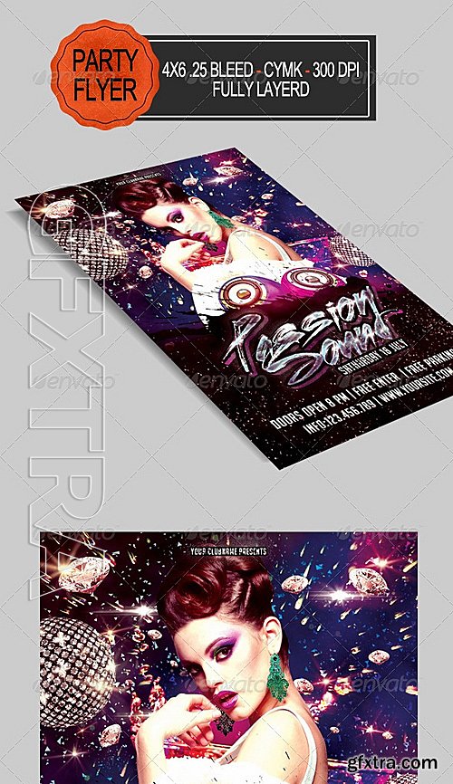 GraphicRiver - Passion Sound Party 7776887