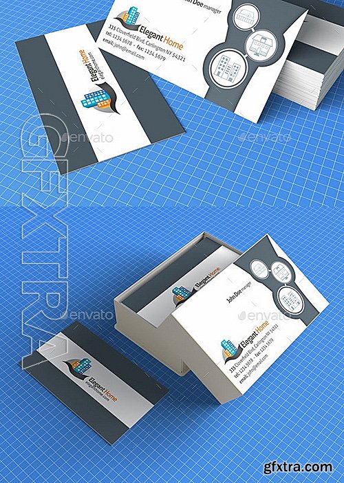 GraphicRiver - Real Estate Business Card 12315468