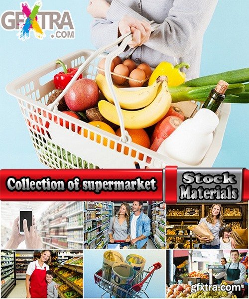 Collection of supermarket buying a product showcase showroom shelf 25 HQ Jpeg