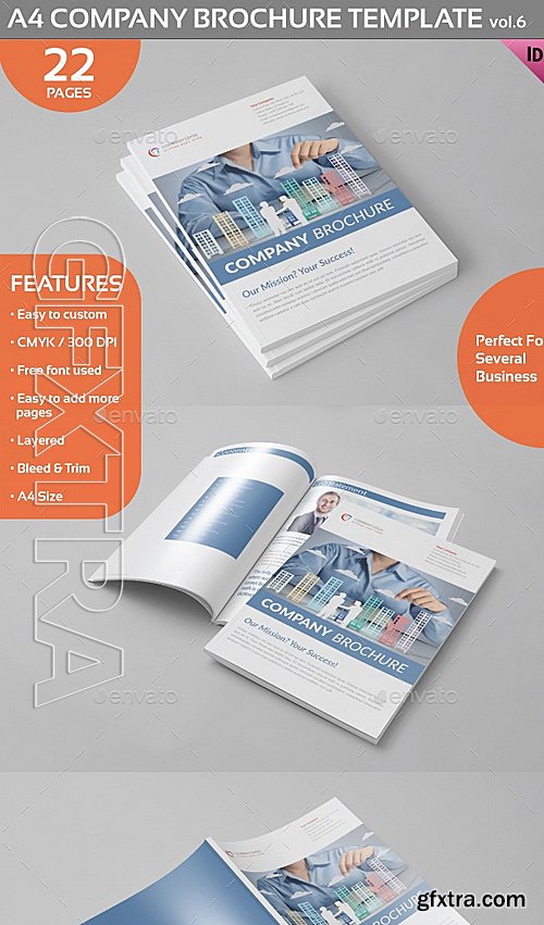 GraphicRiver - A4 Company Brochure Template vol6 3737446