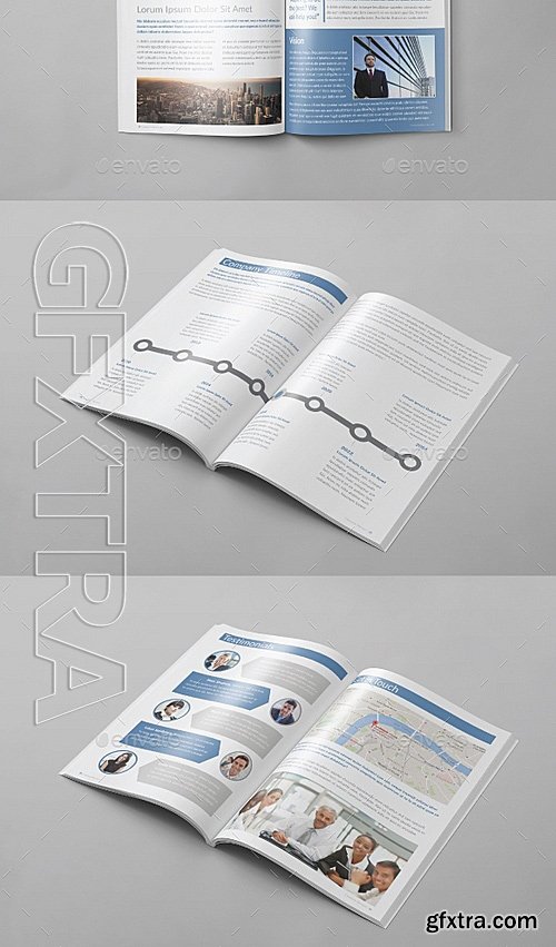 GraphicRiver - A4 Company Brochure Template vol6 3737446