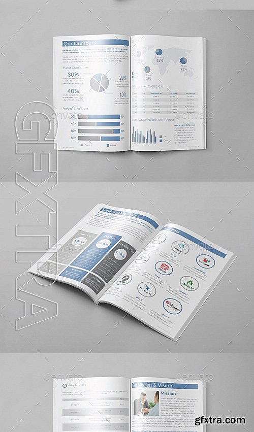 GraphicRiver - A4 Company Brochure Template vol6 3737446