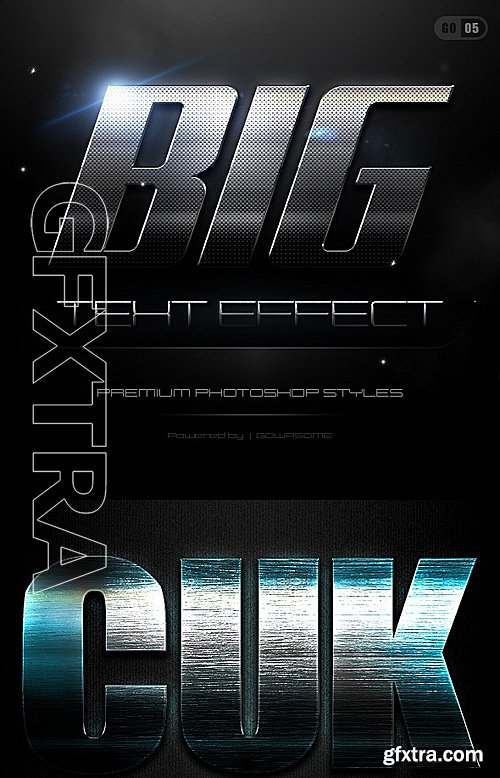 GraphicRiver - Big Text Effect Styles GO 5 11514773