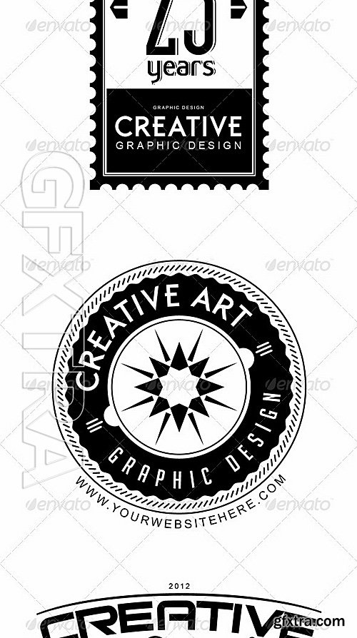 GraphicRiver - Classic Badge Collection 3008278