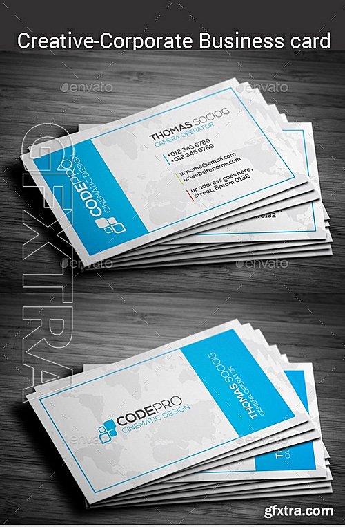 GraphicRiver - Corporate Business Card 12395757