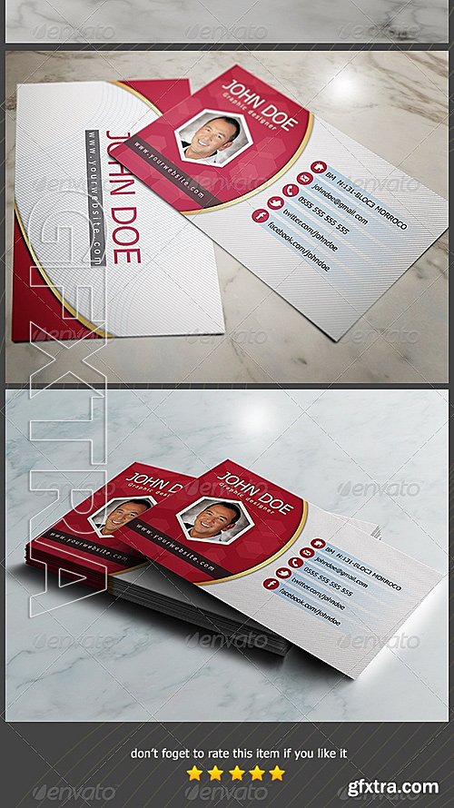 GraphicRiver - Corporate Business Card V3 5786799