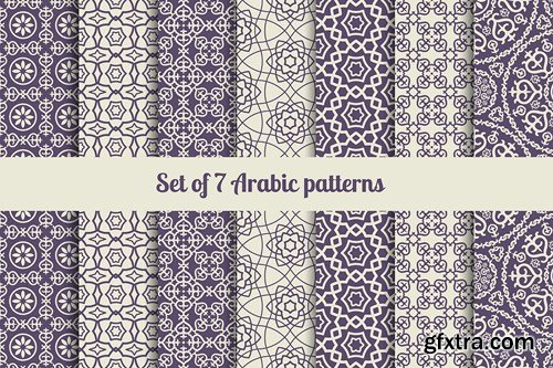 Islamic and Arabic Beautiful Patterns - 10xEPS