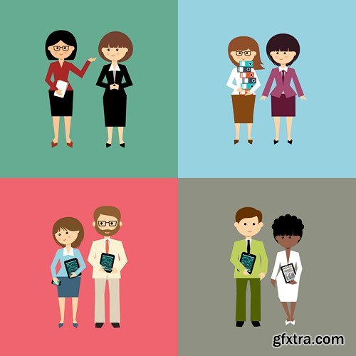 Flat Vector Design 30 - 25xEPS