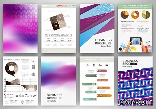 Design Flyer & Corporate Brochures 14 - 25xEPS