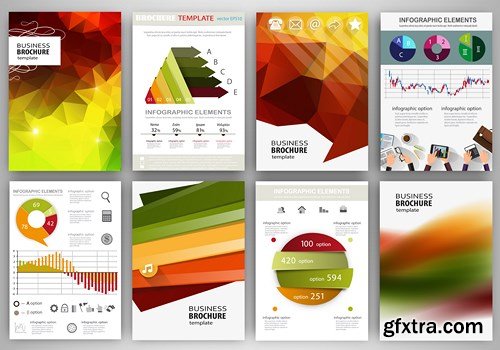 Design Flyer & Corporate Brochures 14 - 25xEPS